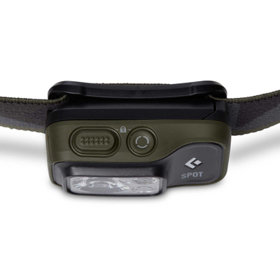 Llambë koke BLACK DIAMOND Spot 400, 400 lumens, IPX8, jeshile e errët