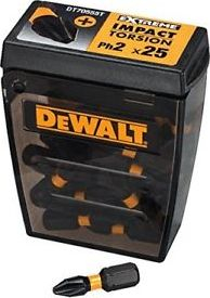 Set i majeve për vegla pune Dewalt DT70555T-QZ, PH2 x 25mm, 1/4", 25 copë