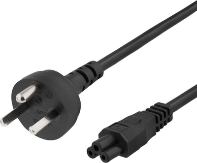 Кабел за струја Делтацо DK 2-5a до IEC C5, 2m, црн
