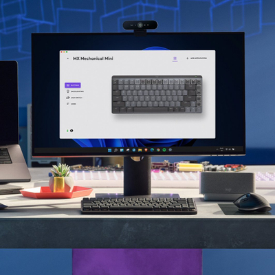 Tastierë Logitech MX, wireless, US INTL, grafit