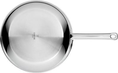 Tigan WMF Hexagon, 28cm, për soba me induksion, ngjyrë argjendtë