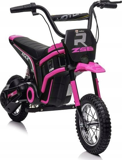 Motoçikletë elektrike për kalamaj SX2328, lartësi 50 cm, rozë