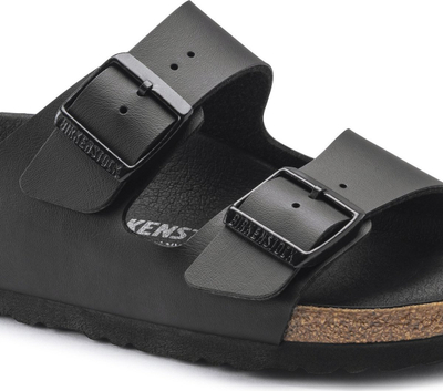 Sandale Birkenstock Arizona Triples W 1019069, shollë anatomike, gjerësi e ngushtë, të zeza