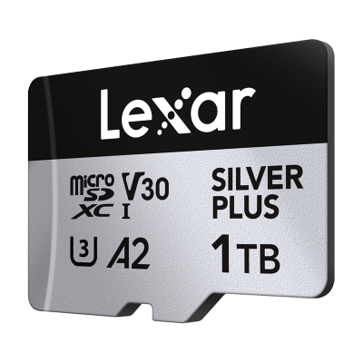Kartë memorjeje Lexar High-Performance Silver Plus microSDXC 1TB  adapter