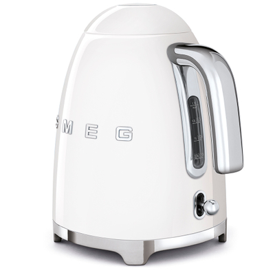 Çajnik elektrik SMEG 50's Style KLF03WHEU, 2400W, 1.L, i bardhë