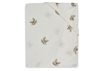 Çarçaf shtrati Rosehip, 40-50x80-90cm, i bardhë
