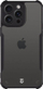 Mbrojtëse telefoni Tactical Quantum Stealth Cover për iPhone 15 Pro, TPU, transparente me detaje t’zeza