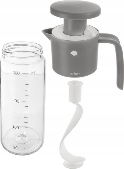 Shishe për vaj dhe dressing Orion, manuale, 350 ml, gri