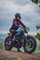 Kaska moto CASSIDA Eso Super Hooligan, fiberglass, open face, e zezë mat metalike blu