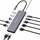 Hub USB C Verbatim CMH-13, 13 porta, 2x HDMI 1x DisplayPort, ngjyrë argjendtë