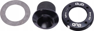 Set bulonash pedaliere SRAM DUB M18 M30, vetë‑nxjerrëse, i zi