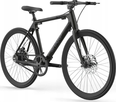 Biçikletë hibride elektrike Sharp BK RS08 EB, 21" 250W, autonomi 80 km, e zezë
