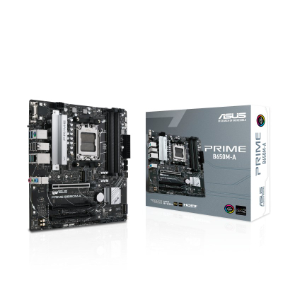 Матична плоча Asus PRIME B650M-A, DDR5, WiFi 6, црна
