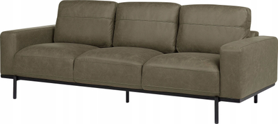 Divan SOVIK me stof, 3 vende, 215 cm, jeshil