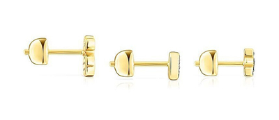 Set vathë për femra Tous 1003513400, 3 copë, të artë/zinj