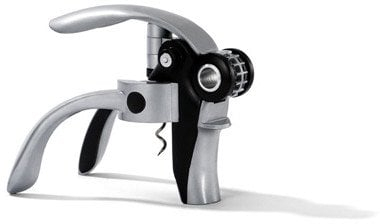 Heqës tape Baltaz Corkscrew, mekanizëm me levë, me prerëse kapsulash, e kuqe