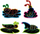Set kreativ Avenir Scratch Little Bugs, 6 figura insektesh, për fëmijë 5+
