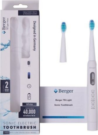 Furçë për dhëmbë Berger TB Light, e bardhë