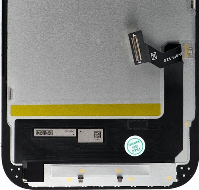 Ekran telefoni FixCell për iPhone 15, Soft OLED, i zi