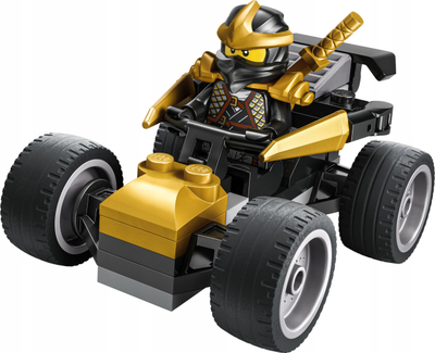 Set LEGO NINJAGO Ninja Cole’s Car 30723, për fëmijë 6+, shumëngjyrëshe