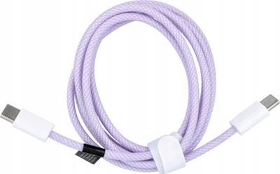 Kabllo USB‑C në USB‑C 1.5 m, 60W, 3A, vjollcë