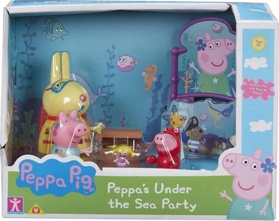 Set lodër Peppa Pig Peppa's Magical Unicorn, figura personazhesh, njëbrirësh me shumë ngjyra