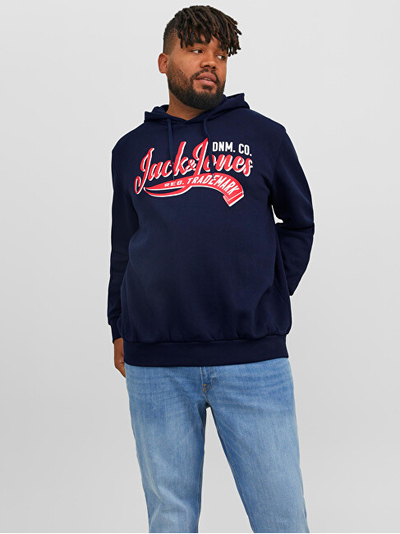 Duks për meshkuj Jack&Jones PLUS JJELOGO, i kaltër