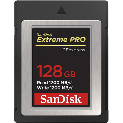 SanDisk Extreme PRO CFexpress 128GB Type-B