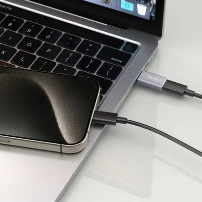 Adapter Tech-Protect Ultraboost, Lightning në USB-C, i bardhë