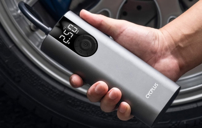 Портабилен компресор Cycplus A8, 150 PSI, LCD екран, црн