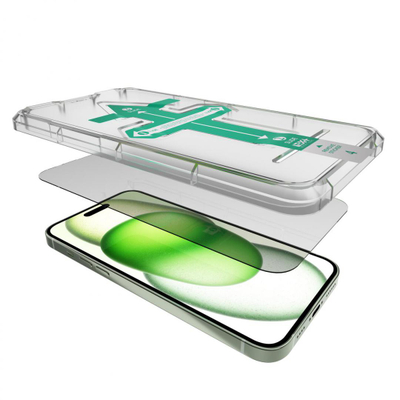 Qelq mbrojtës ekrani NEXT ONE për Apple iPhone 15, transparence e lartë