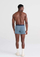 Bokse burrash Saxx Vibe Boxer Briefs, përmasa M, me vija, shumëngjyrësh