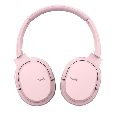 Kufje wireless over ear Havit i62, BT 5.3, 17 orë përdorim, rozë