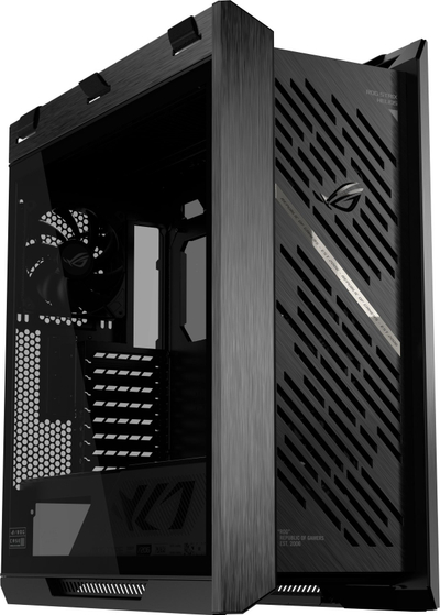 Kutia kompjuterike ASUS ROG Strix Helios II GX601S, mid tower, xham i kalitur, e zezë