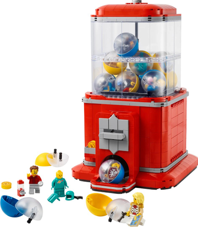 Set LEGO Ideas Bubble Gumball Machine, me minifigurë