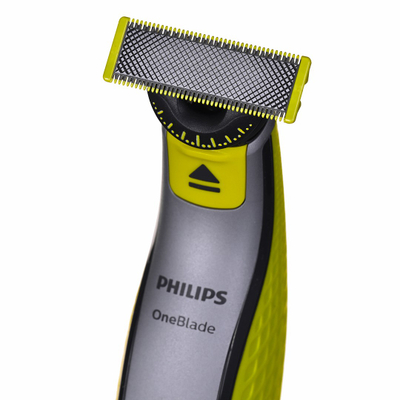 Aparat rroje Philips OneBlade 360 Face + Body QP2834/23, i rikarikueshëm, për fytyrë dhe trup, jeshil