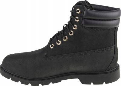 Çizme Timberland 6 in Basic Boot 0A27X6, lëkurë nubuck, për burra, të zeza