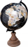 Glob dekorativ Atmosphera Interior Designer, 32cm, metal dhe dru pishe, i zi