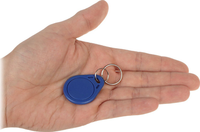 Çelës elektronik RFID Atlo ATLO-501B/BE, MIFARE 13.56 MHz, Unique EM 125 kHz, blu