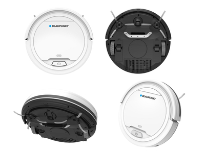 Robot pastrimi Blaupunkt RVC 201, 55 min, profil i ulët, i zi
