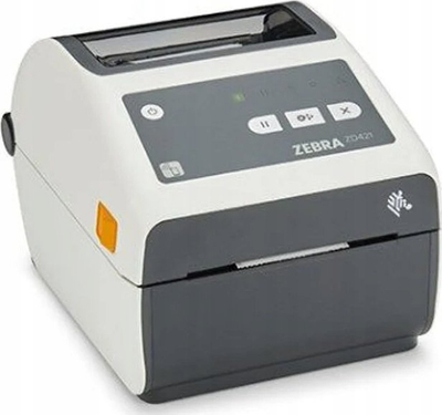 Printer etiketa Zebra ZD421T, transfer termik, 203 DPI, 102 mm/sec, me kabllo dhe pa kabllo