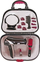 Set lodër parukerie Braun Hairdresser’s Case, tharëse flokësh me bateri, aksesorë stilimi, shumëngjyrësh