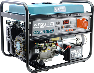 Gjenerator benzine Könner &amp; Söhnen KS10000E-3 ATS, 8 kW, me nisje elektrike, blu