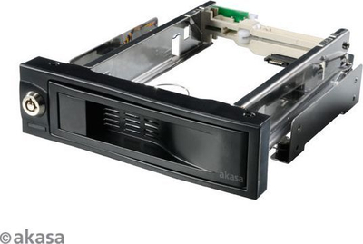 Përshtatës portativ Akasa Lokstor M52, 3.5" SATA HDD deri në 5.25", e zezë