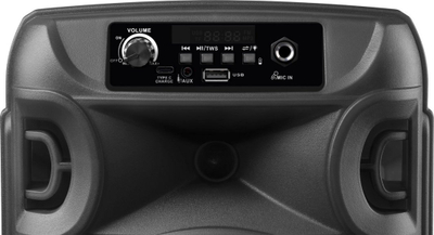 Altoparlant portativ Boomer 12, Bluetooth 5.4, LED, i zi
