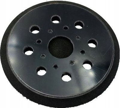 Pjatë zmerilimi Dedra Velcro Disc, për lëmues orbitale, me Velcro, e zezë