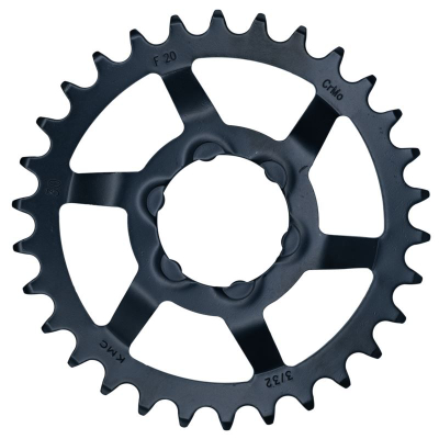 Rrotëz zinxhiri për biçikletë KMC Koo R Shimano, 30 dhëmbë, çelik chrome molibden, e zezë