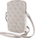 Çantë telefoni Guess 4G Triangle Logo Phone Bag, lëkurë sintetike PU, rrip i rregullueshëm, rozë