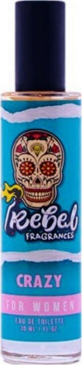 Parfum Rebel Crazy EDT, 30ml, për femra, shumëngjyrësh