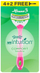 Brisqe dore Wilkinson Sword Xtreme 3 Comfort Sensitive, 3 tehe, për lëkurë të ndjeshme, rozë, 6 copë